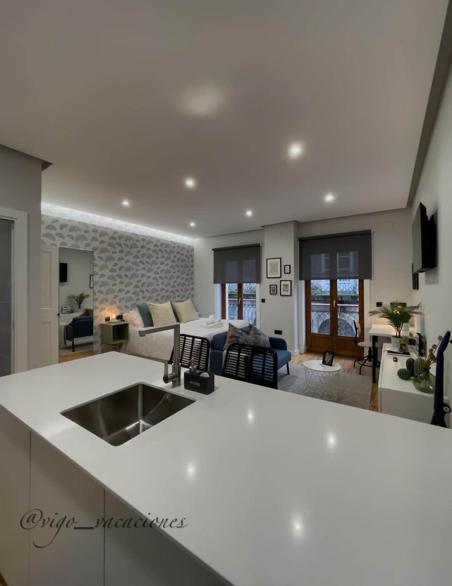 Ferienwohnung Elnido_Del_Cascoviejo Vigo Exterior foto