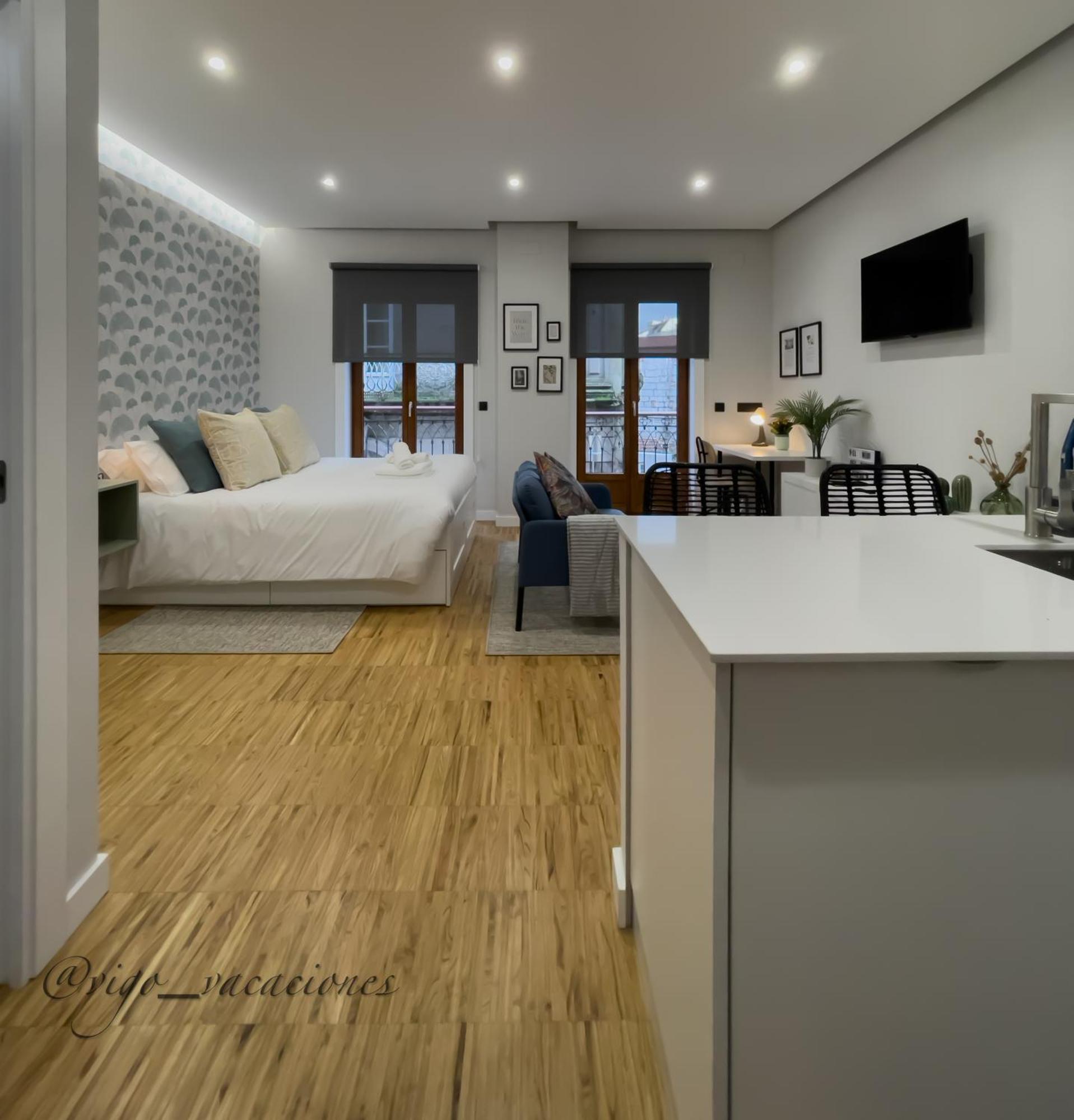 Ferienwohnung Elnido_Del_Cascoviejo Vigo Exterior foto