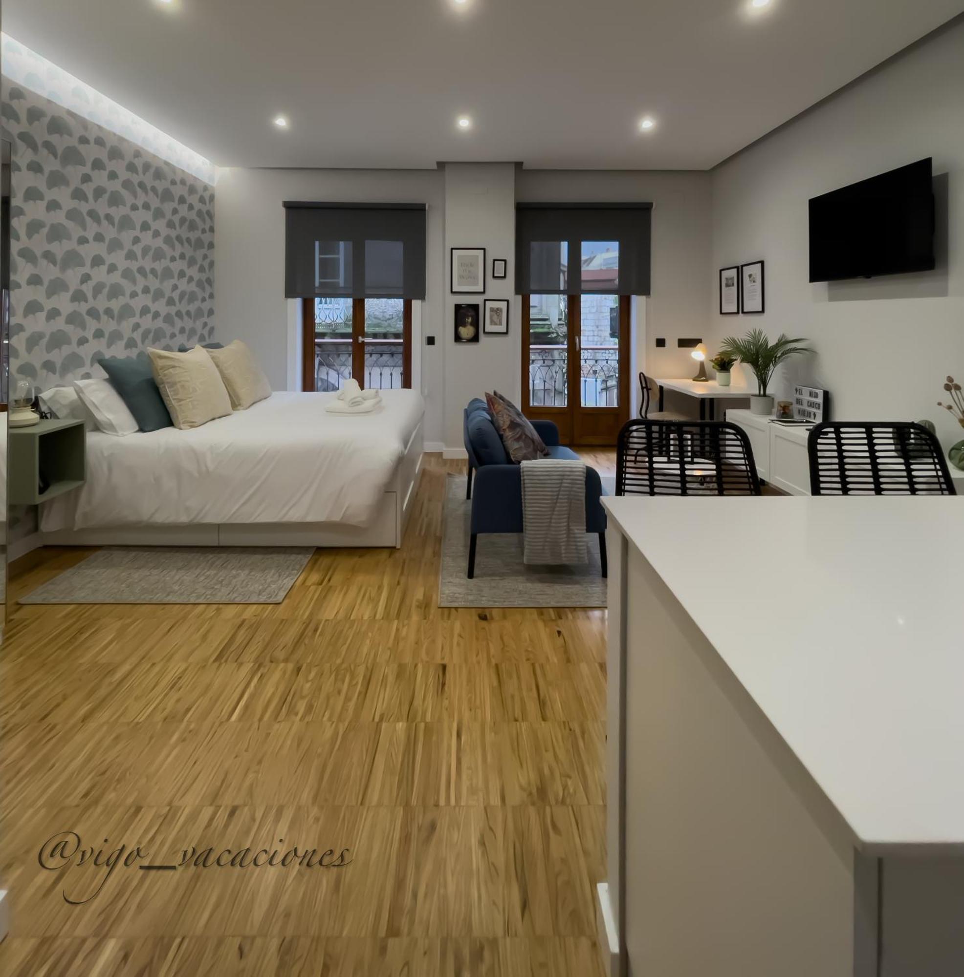 Ferienwohnung Elnido_Del_Cascoviejo Vigo Exterior foto