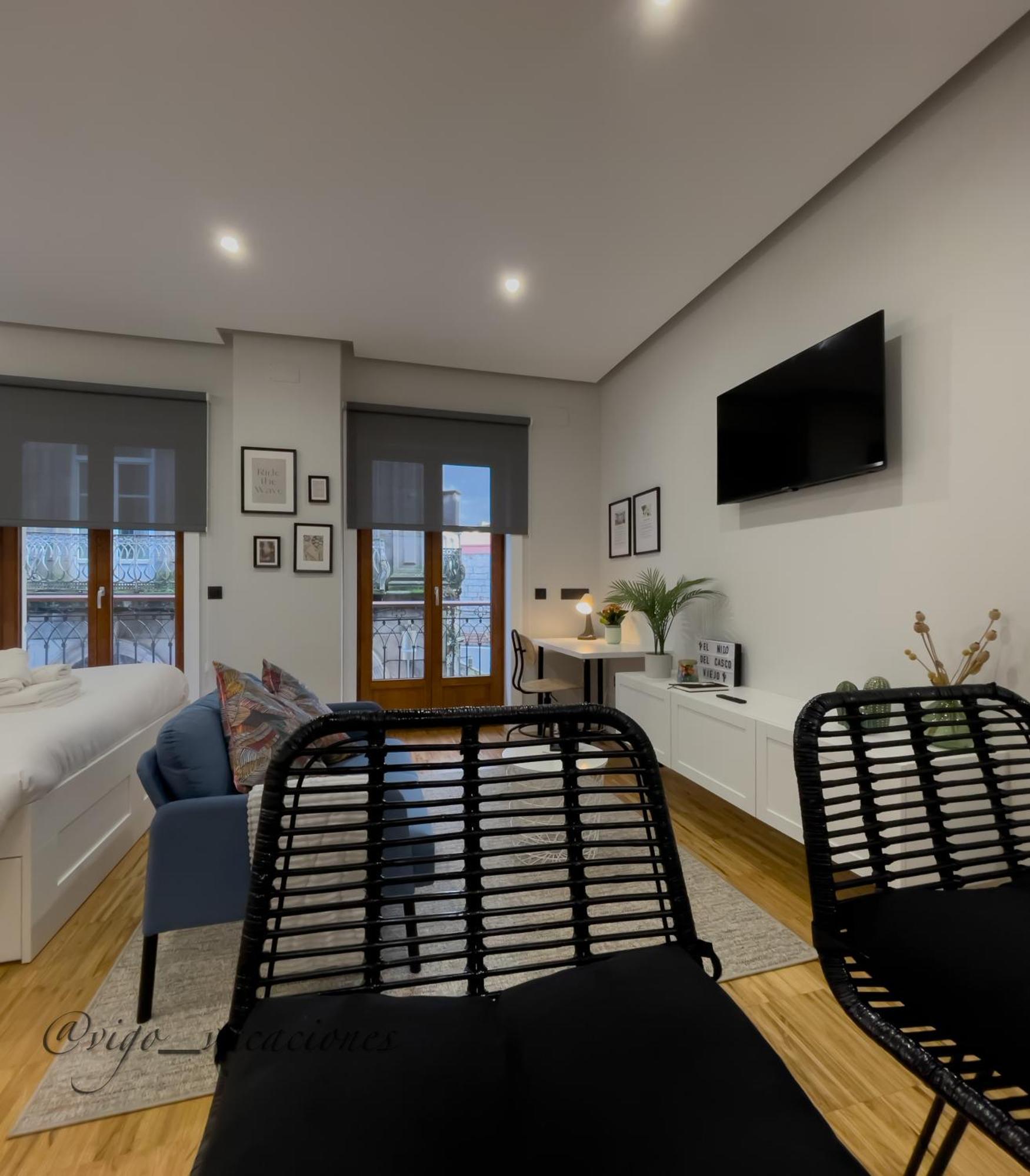 Ferienwohnung Elnido_Del_Cascoviejo Vigo Exterior foto