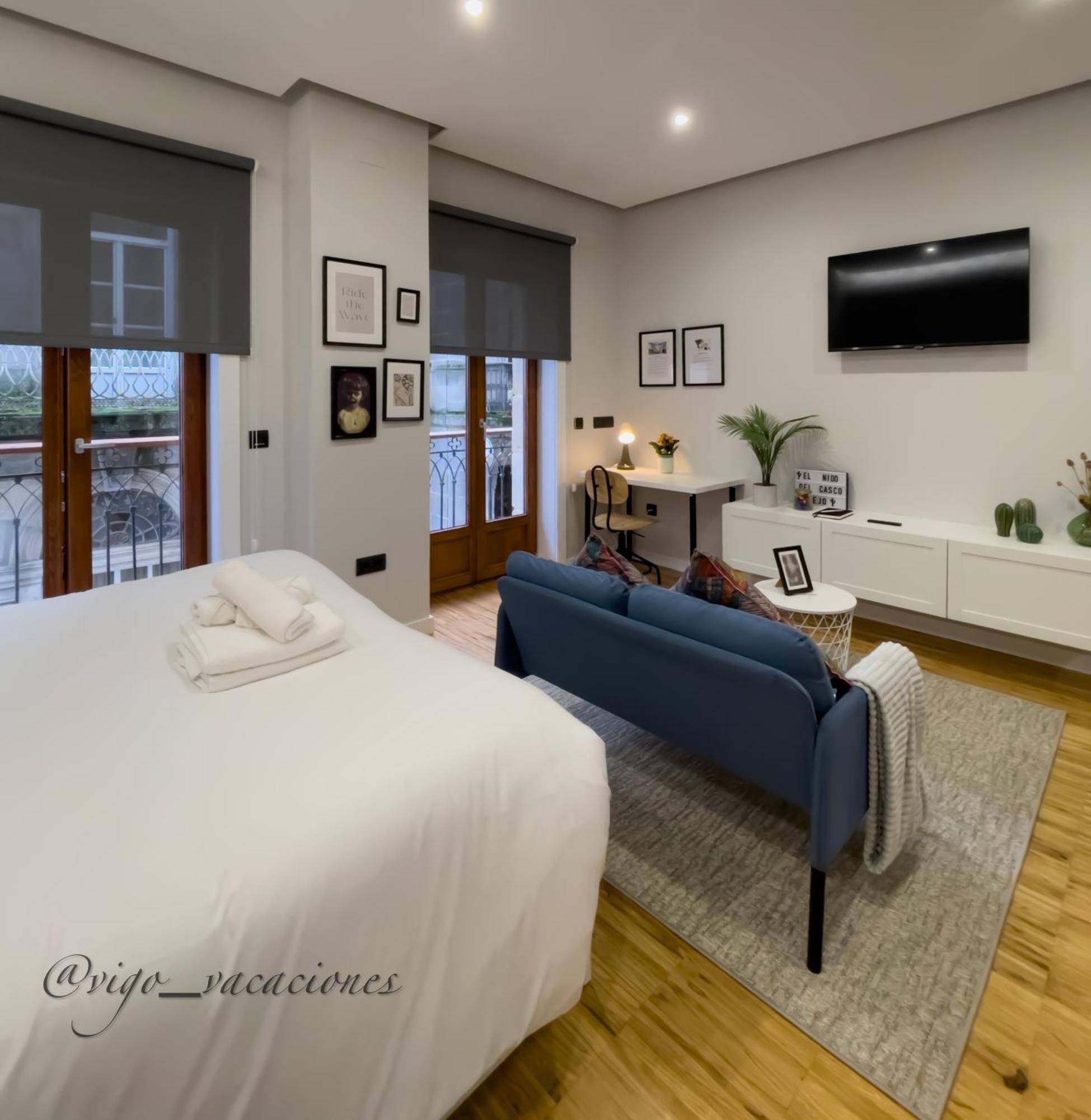Ferienwohnung Elnido_Del_Cascoviejo Vigo Exterior foto