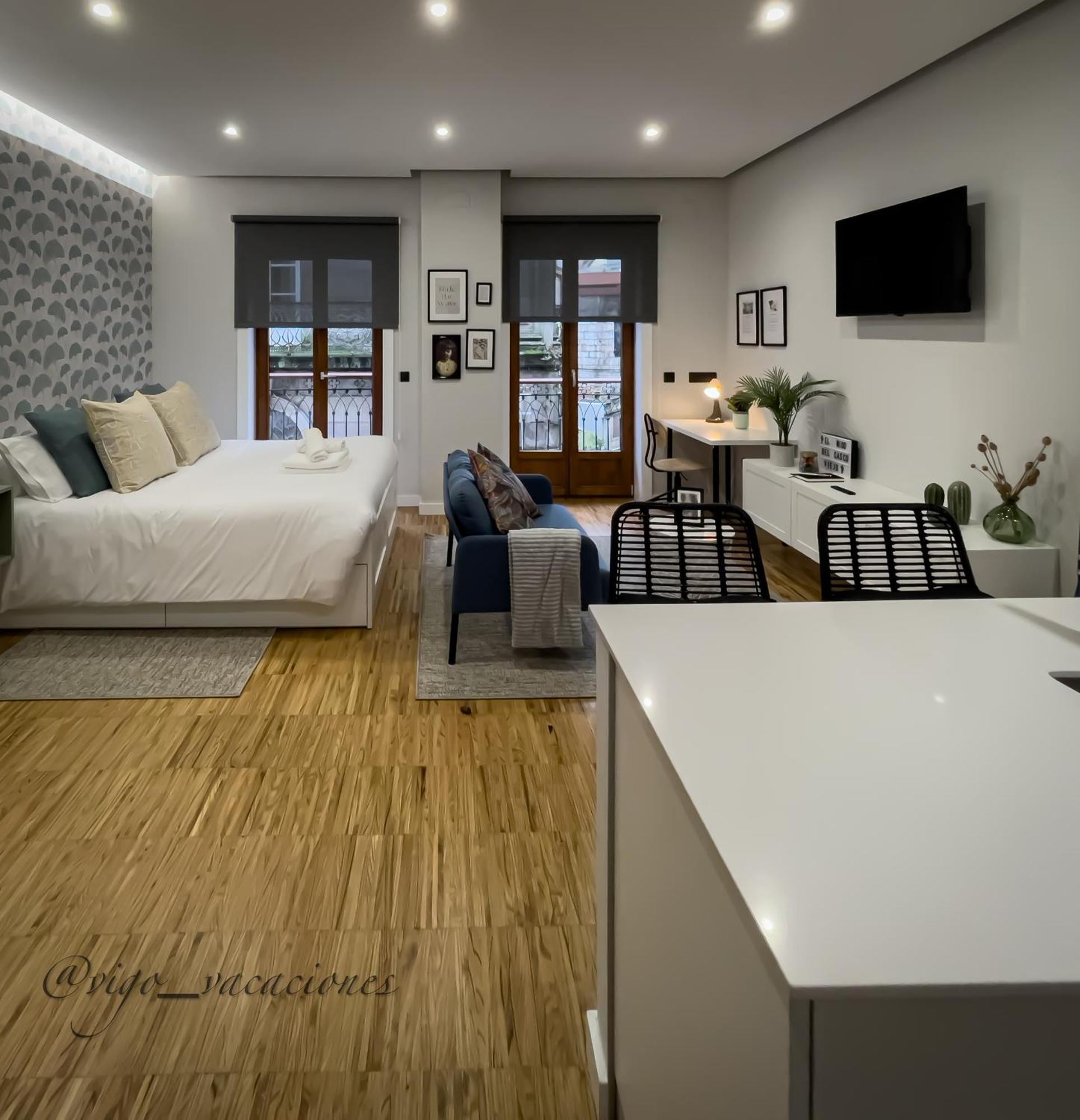 Ferienwohnung Elnido_Del_Cascoviejo Vigo Exterior foto